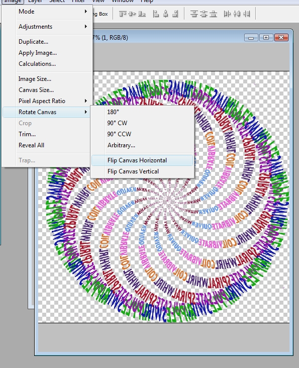 Creation of Psychedelic Swirl: Step 32